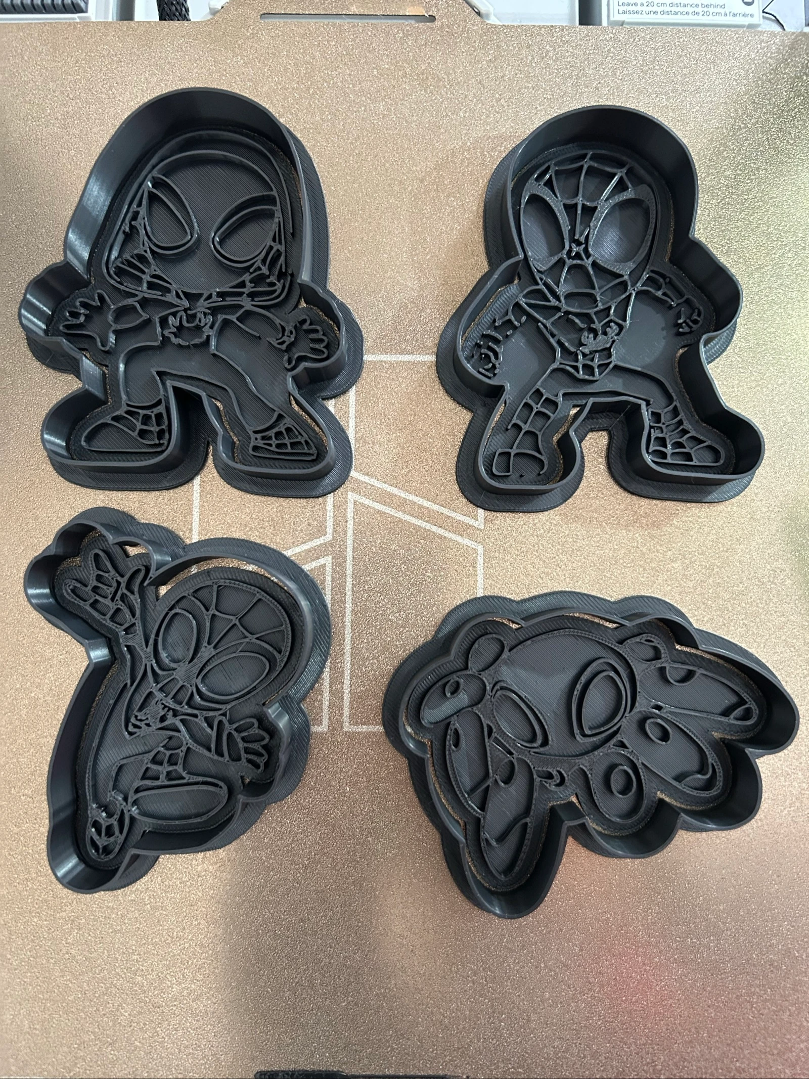 spidey cookie cutters